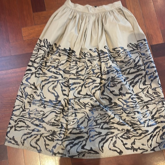 NWT Rachel Comey Sage Sequin Tiger Print Midi Skirt - Picture 8 of 10